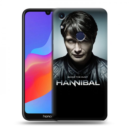 Дизайнерский пластиковый чехол для Huawei Honor 8A Ганнибал