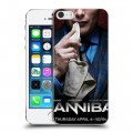 Дизайнерский пластиковый чехол для Iphone 5s Ганнибал