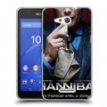 Дизайнерский пластиковый чехол для Sony Xperia E4g Ганнибал