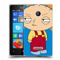Дизайнерский пластиковый чехол для Microsoft Lumia 435 Гриффины