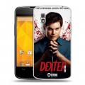 Дизайнерский пластиковый чехол для LG Google Nexus 4 Декстер