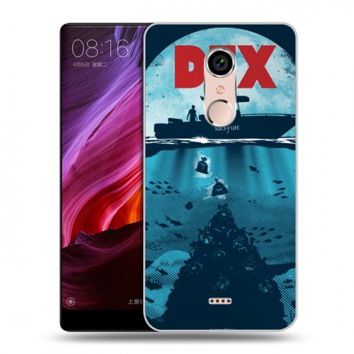 Дизайнерский силиконовый чехол для BQ Strike Selfie Max Декстер