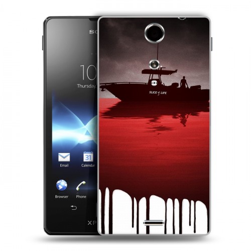 Дизайнерский пластиковый чехол для Sony Xperia TX Декстер