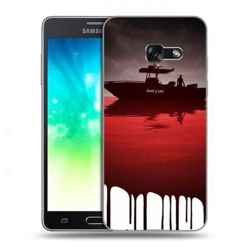 Дизайнерский силиконовый с усиленными углами чехол для Samsung Galaxy A3 (2017) Декстер