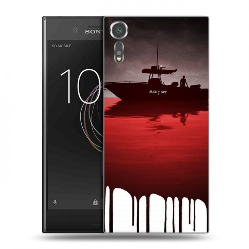 Дизайнерский пластиковый чехол для Sony Xperia XZs Декстер