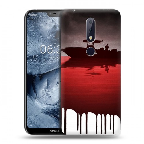 Дизайнерский пластиковый чехол для Nokia 6.1 Plus Декстер