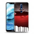 Дизайнерский силиконовый чехол для Nokia 5.1 Plus Декстер