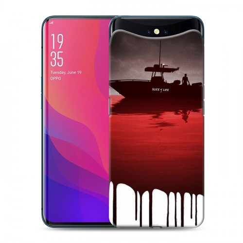 Дизайнерский силиконовый чехол для OPPO Find X Декстер