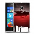 Дизайнерский пластиковый чехол для Microsoft Lumia 435 Декстер