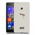 Дизайнерский пластиковый чехол для Microsoft Lumia 540 Декстер