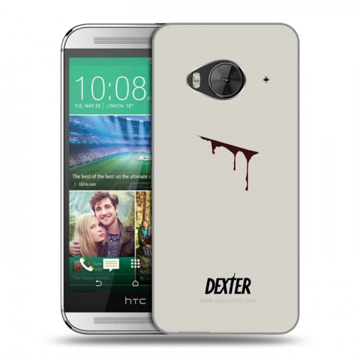 Дизайнерский силиконовый чехол для HTC One ME Декстер