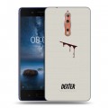 Дизайнерский пластиковый чехол для Nokia 8 Декстер