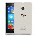 Дизайнерский пластиковый чехол для Microsoft Lumia 435 Декстер