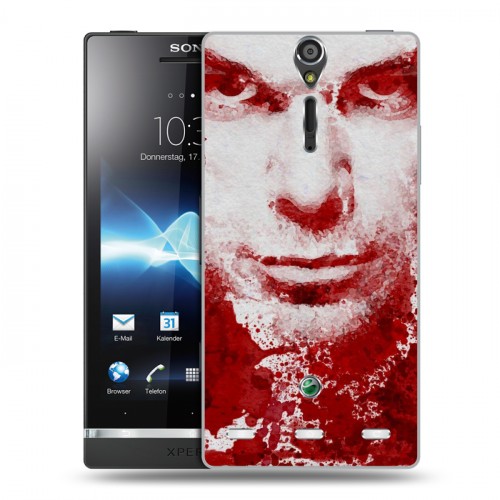 Дизайнерский пластиковый чехол для Sony Xperia S Декстер