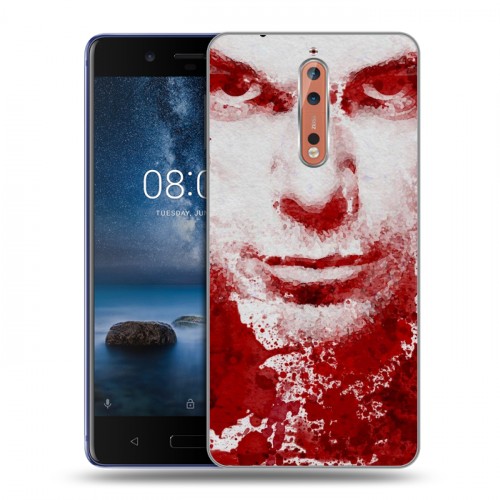 Дизайнерский пластиковый чехол для Nokia 8 Декстер