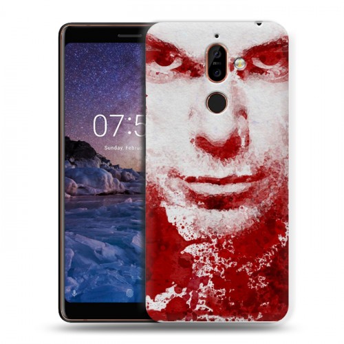 Дизайнерский пластиковый чехол для Nokia 7 Plus Декстер