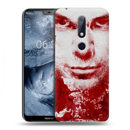 Дизайнерский пластиковый чехол для Nokia 6.1 Plus Декстер