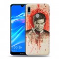 Дизайнерский пластиковый чехол для Huawei Y6 (2019) Декстер