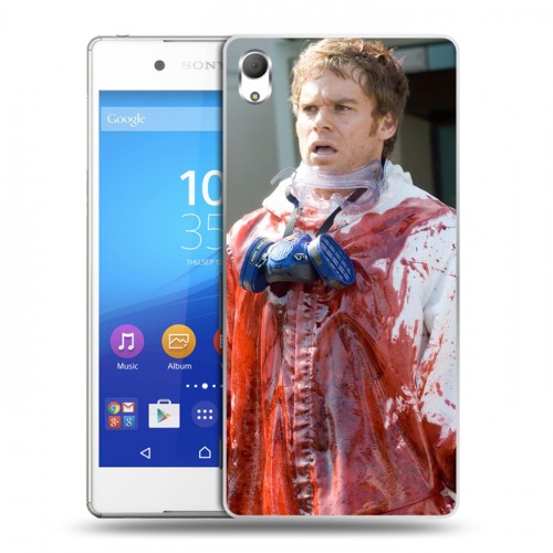 Дизайнерский пластиковый чехол для Sony Xperia Z3+ Декстер