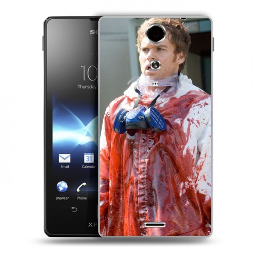 Дизайнерский пластиковый чехол для Sony Xperia TX Декстер