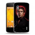 Дизайнерский пластиковый чехол для LG Google Nexus 4 Декстер