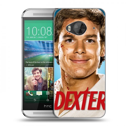 Дизайнерский силиконовый чехол для HTC One ME Декстер