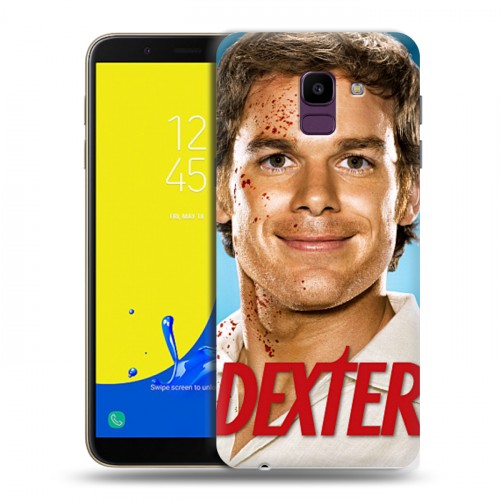 Дизайнерский пластиковый чехол для Samsung Galaxy J6 Декстер