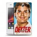 Дизайнерский пластиковый чехол для Sony Xperia E Декстер