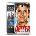 Дизайнерский пластиковый чехол для HTC Desire 616 Декстер