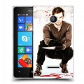 Дизайнерский пластиковый чехол для Microsoft Lumia 435 Декстер