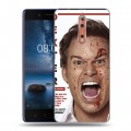 Дизайнерский пластиковый чехол для Nokia 8 Декстер