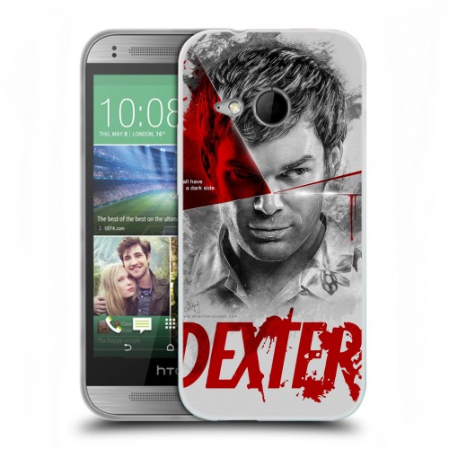 Дизайнерский пластиковый чехол для HTC One mini 2 Декстер