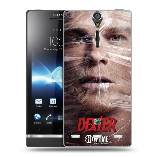 Дизайнерский пластиковый чехол для Sony Xperia S Декстер