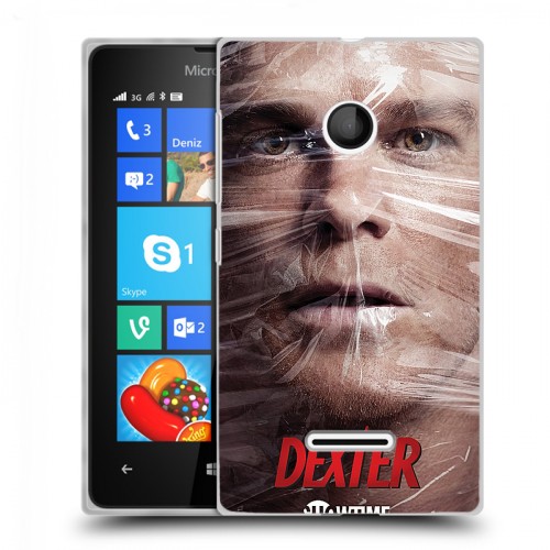 Дизайнерский пластиковый чехол для Microsoft Lumia 435 Декстер