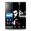 Дизайнерский пластиковый чехол для Sony Xperia S Декстер