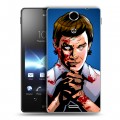 Дизайнерский пластиковый чехол для Sony Xperia TX Декстер