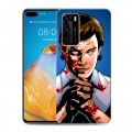 Дизайнерский пластиковый чехол для Huawei P40 Декстер