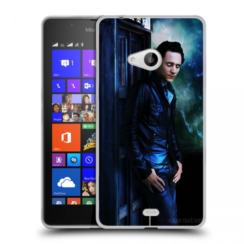 Дизайнерский пластиковый чехол для Microsoft Lumia 540 Доктор кто