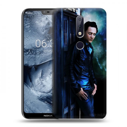 Дизайнерский пластиковый чехол для Nokia 6.1 Plus Доктор кто