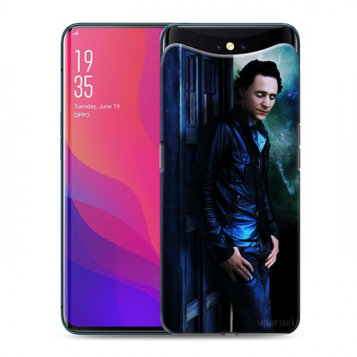 Дизайнерский силиконовый чехол для OPPO Find X Доктор кто