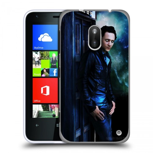 Дизайнерский пластиковый чехол для Nokia Lumia 620 Доктор кто