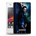 Дизайнерский пластиковый чехол для Sony Xperia E Доктор кто