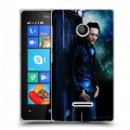 Дизайнерский пластиковый чехол для Microsoft Lumia 435 Доктор кто