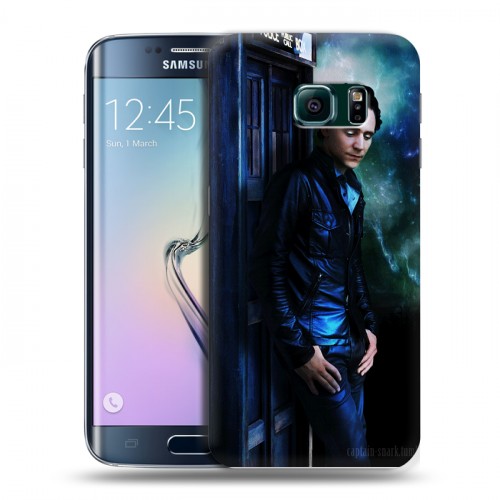 Дизайнерский пластиковый чехол для Samsung Galaxy S6 Edge Доктор кто