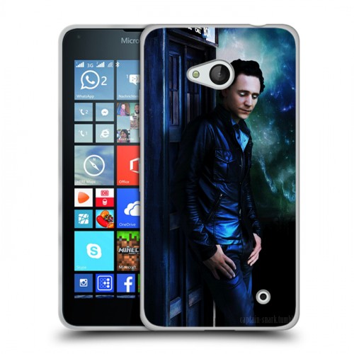 Дизайнерский пластиковый чехол для Microsoft Lumia 640 Доктор кто