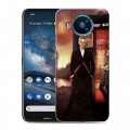 Дизайнерский силиконовый чехол для Nokia 8.3 Доктор кто