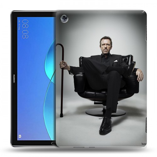 Дизайнерский силиконовый чехол для Huawei MediaPad M5 Lite Доктор Хаус