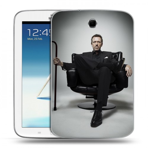 Дизайнерский силиконовый чехол для Samsung Galaxy Note 8.0 Доктор Хаус