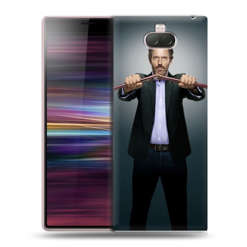 Дизайнерский силиконовый чехол для Sony Xperia 10 Доктор Хаус