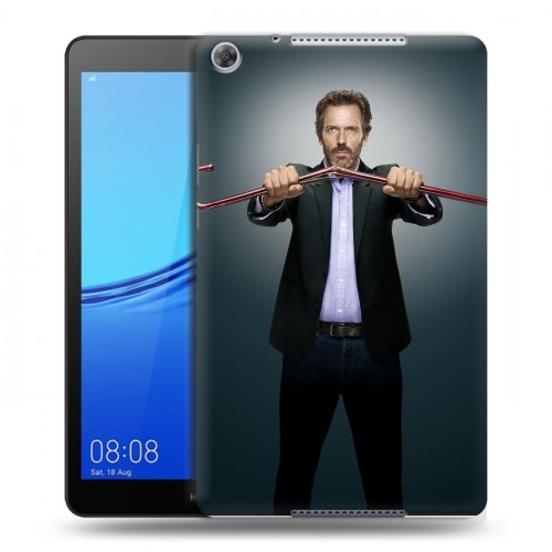 Дизайнерский силиконовый чехол для Huawei MediaPad M5 lite 8 Доктор Хаус
